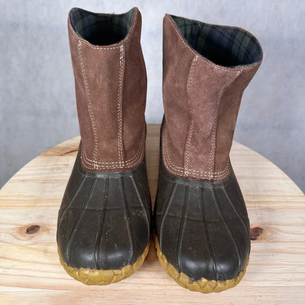 RedHead ASC II Duck Boots Mens Size 11 Brown Good Thinsulate Insulated Pull On
